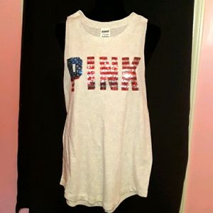 Sleeveless Fourth of July teeshirt